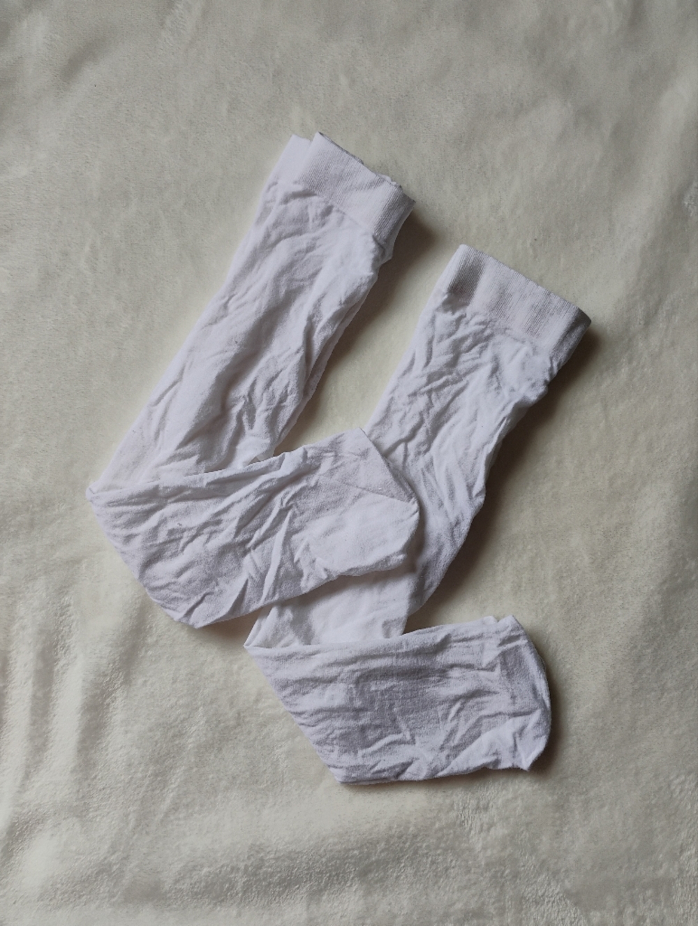 Set Of 2 White Baby Tights | 18-24 Months